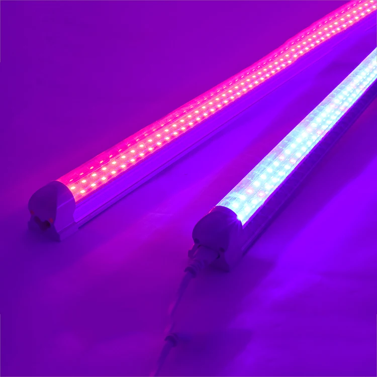 48 Inches Brightness Full Spectrum Red Blue T8 Led Grow Tubes Light 45w For Tomato And Lettuce