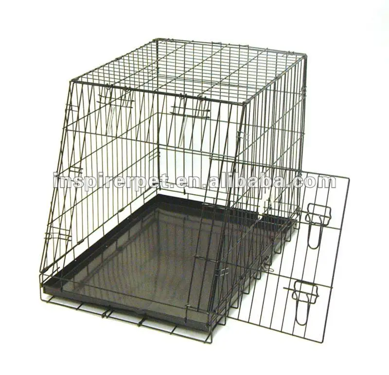 Metal Dog Cage Slant-Front Hatchback Pet Car Cage, View Dog car cages ...
