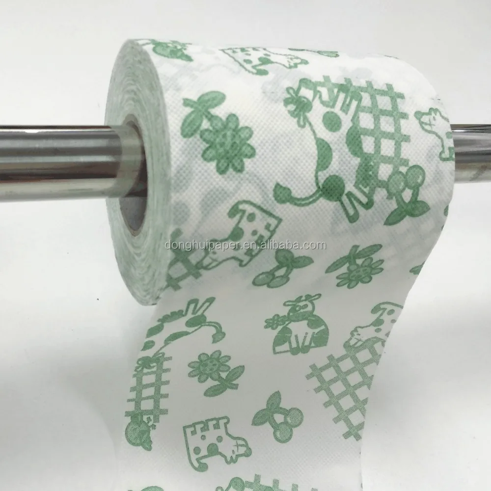 Custom Euro Design Printed Toilet Paper - Buy High Quality Printed