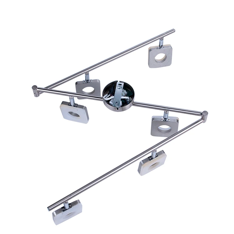 Modern decorative chrome iron surface mounted led spot light multipurpose shop spot light