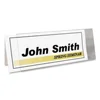 Table Tent Clear Acrylic Card Holder Plastic Business Card Holder Name Card Display Stand