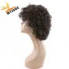100% Human Hair 10 Inches Natural Deep Wig High Quality Virgin Vendors Hair Full Lace Wig