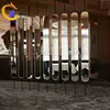 Wholesale elegant customized vintage metal stainless steel mirror frame for hotel