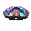 New product LED 9 LED unlimited rotated spider light rgbw moving head dmx stage lighting,Disco,Dj ,Bar,party construction