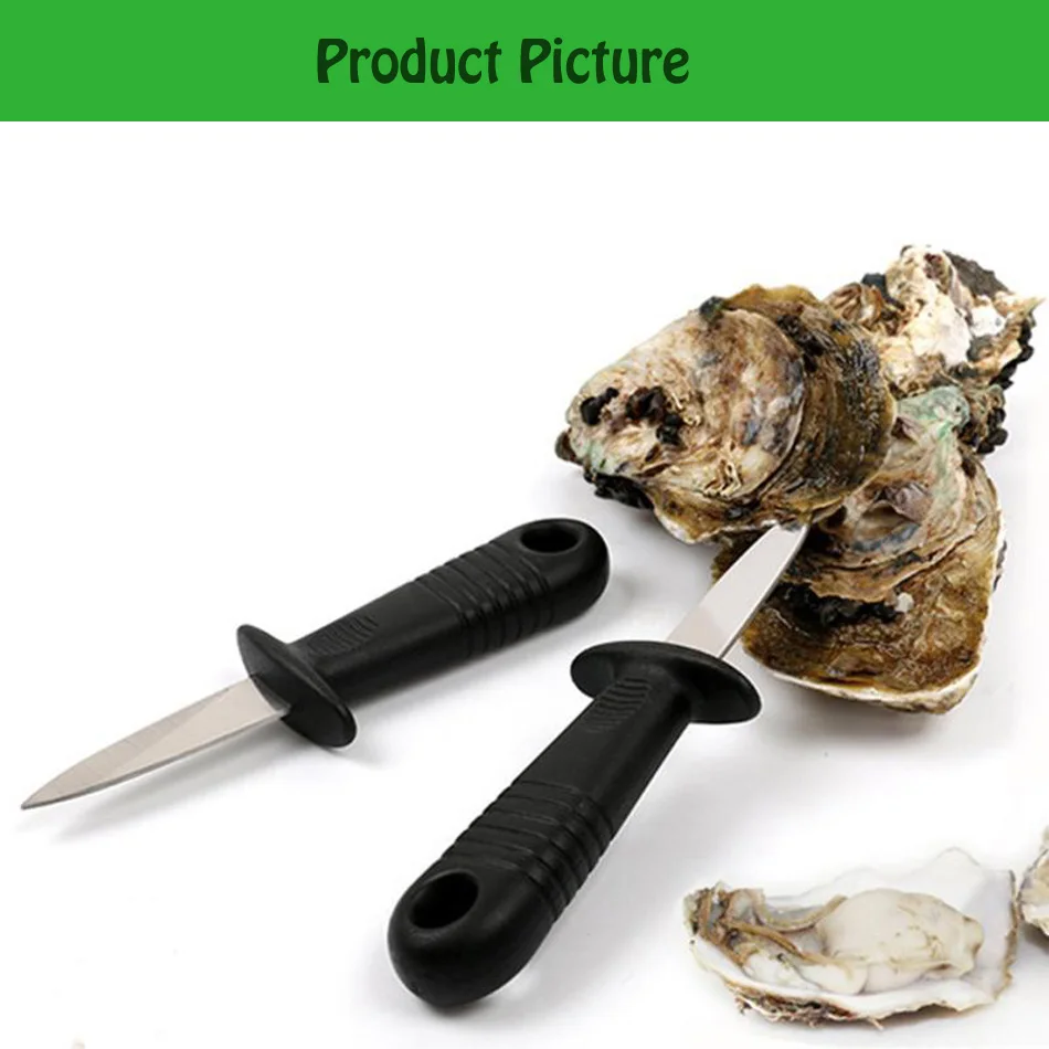 Open Shell Tool Oysters Knife,Stainless Steel Multifunctional Scallops