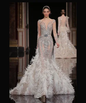 Y See Thought Beaded Elie Saab Formal Evening Dress 2016 Y See Thought Beaded Elie Saab Formal Evening Dress 2016