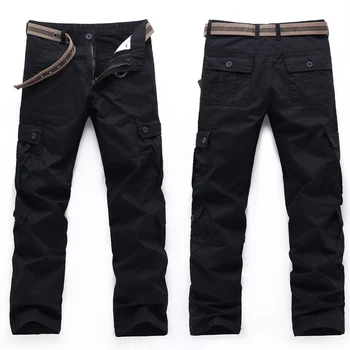 New Pocket Design Cheap Cotton Black Cargo Trousers Pant For Men - Buy ...