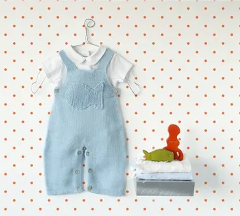 smocked romper baby