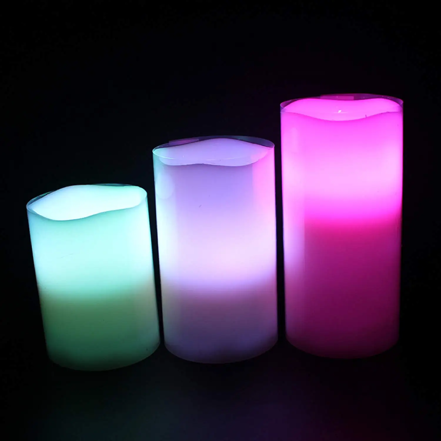 flameless glow candles