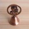 antique copper plated metal bell for Christian