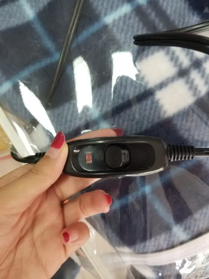 Manta calefactora el/éctrica para coche azul marino QEPOL 12 voltios bater/ía calentada temperatura constante Anti sobrecalentamiento manta calefactora de viaje RV