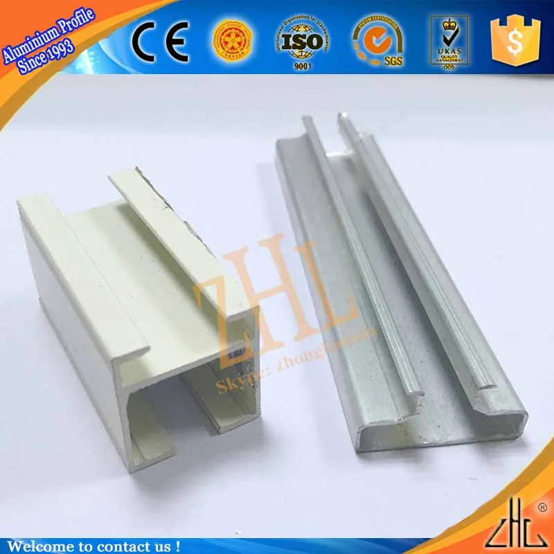 Hot Decorative Aluminum Profile For Sliding Door,U Shape Aluminium