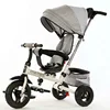 foldable push street tricycle 4 in 1 / Kids tricycle with Mama bag and footrest / 3- alloy wheels bebe tricycles