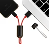 New design lighter usb data cable portable for mobile phone ip/Micro/Type-c Connectors Mini and cute data transmission cable