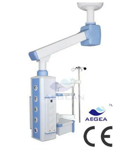 AG-360S Surgical hospital wall single arm ceiling electrical power gas supply pendant medical equipment