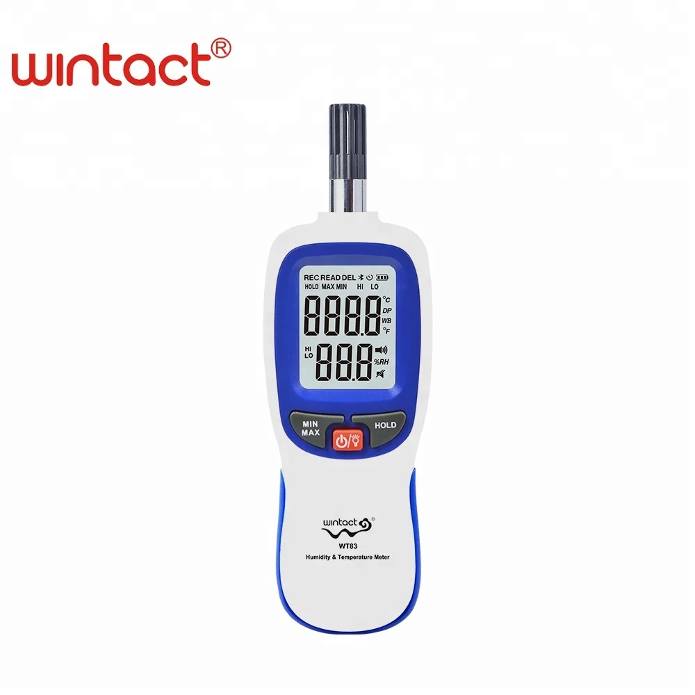 الرقمية درجة الحرارة و الرطوبة متر WT83أجهزة قياس درجة الحرارةمعرف