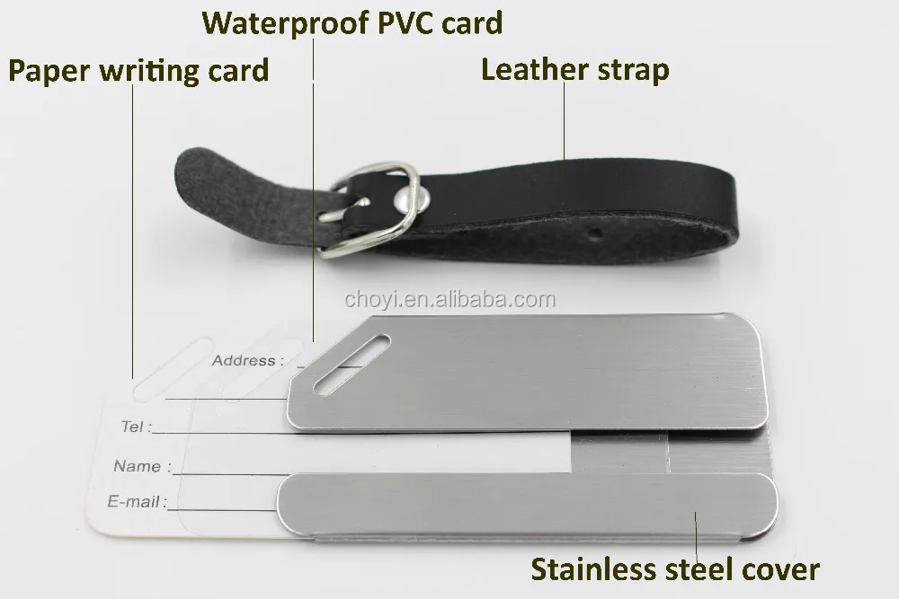 Custom Metal Luggage Tag Wholesale Blank Travel Luggage Tag Buy Blank