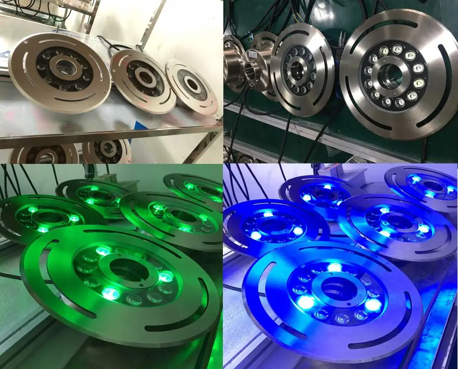 led fountain lights