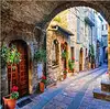 Wallpaper Custom Photo Wall Paper Mural 3D Italian Town Street View European Landscape Wall Covering