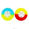 Two colors/Mix colors PU inline skate wheel for roller skate, scooter, luggage