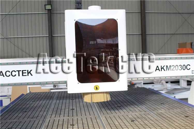 ATC CNC Router 2030 9kw Air Cooling Spindle Linear Auto Changer Engraving Pattern on MDF Woodworking Machine