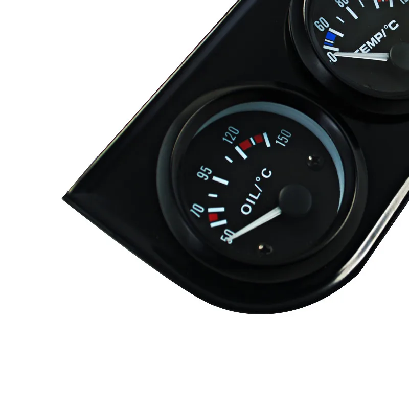 52mm (oil Temp Gauge+water Temp Gauge+oil Pressure Gauge Meter With