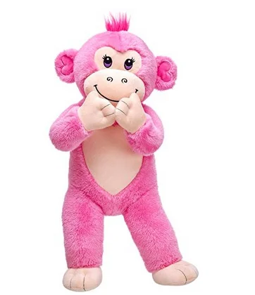 pink monkey toy