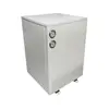 Floor heating energy geothermal and water to water heat pump