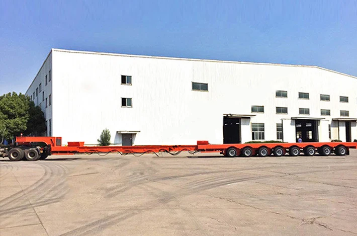 TITAN 8 Axle Telescopic Extendable Lowbed Trailer