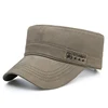 wholesale custom cheap plain cadet hats military style indian army caps