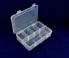 DIY slots 8pcs removable plastic electronic components storage box