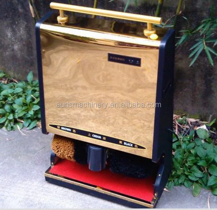 shoe polishing machine