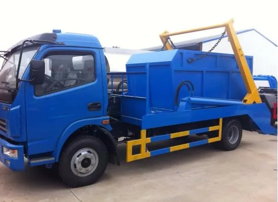 4m3 Skip Bin Loader Small Garbage Truck Skip Loader Type Garbage Truck ...