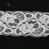 White color 6cm embroidery lace trimming border