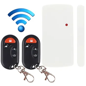 Wireless Vibration Magnetic Remote Control Sensor Alarm Home House Door Window Detector Alarm Buy Door Window Detector Alarm Vibration Magnetic