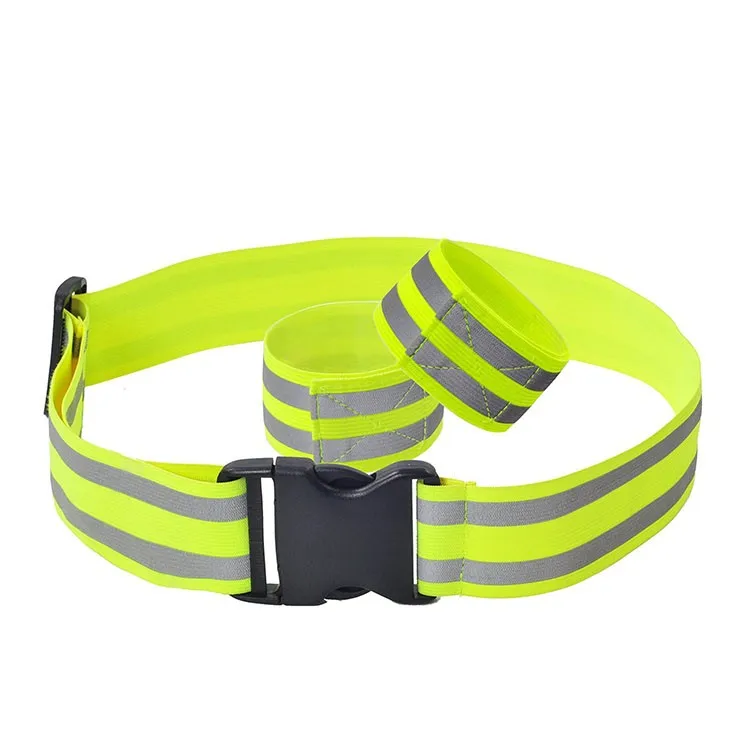 Outdoor Elastic Reflective Safety Belt Sash Band - Buy Reflective Belt ...