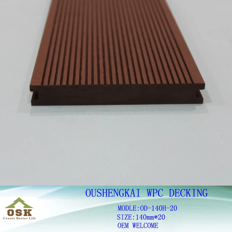 Building materials WPC decking/wood plastic composite deck wpc board/WPC factory in China