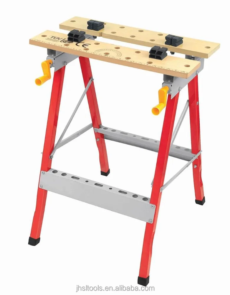Foldable Work Bench Buy Woek Bench Wood Saw Horse Metal