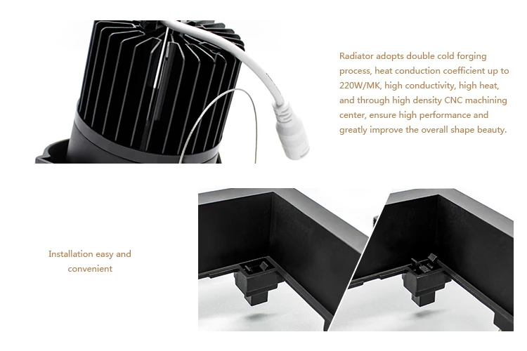 led grille light fixture