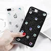 Soft TPU Rubber Gel Case For iPhone 6 6S 7 Plus Luxury Diamond Bubble Glitter Bling Powder Back Cover For iPhone X 10 8 Plus