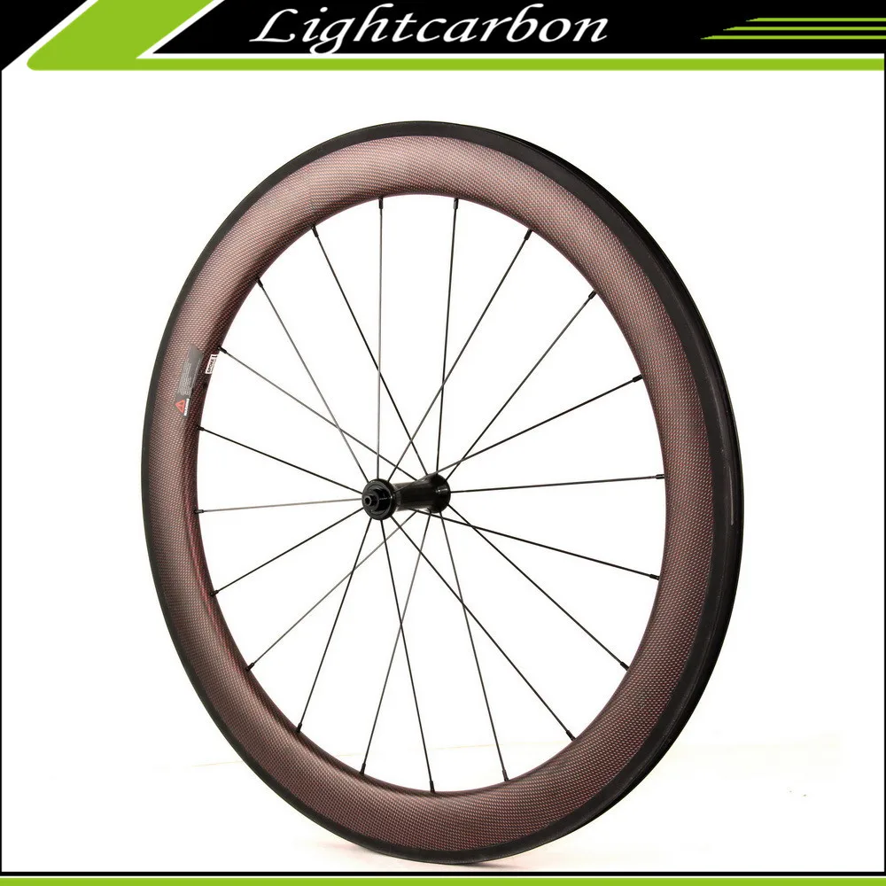 700c Wheels 60mm Carbon Bicycle / Bike Wheels,2015 Carbon Titanium New