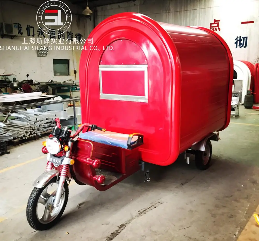China manufacturer tricycle food cart mobile kitchen equipment