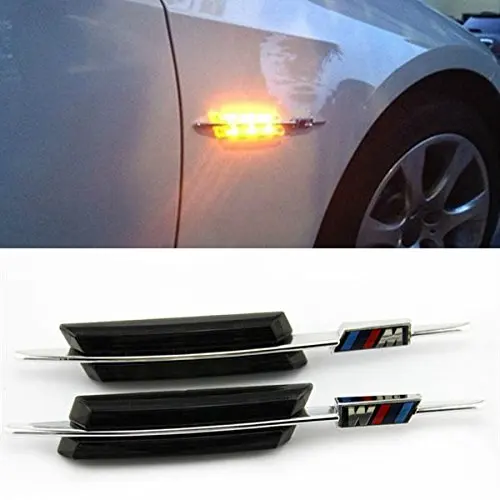 Buy Feifeier Led Black Smoke Side Marker Lights Turn Signals For Bmw