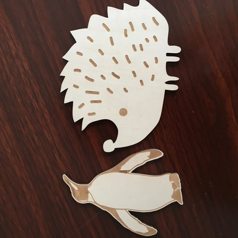Small Squirrel   Laser Cut Out Unfinished Wood Shape Craft Supply wood toy