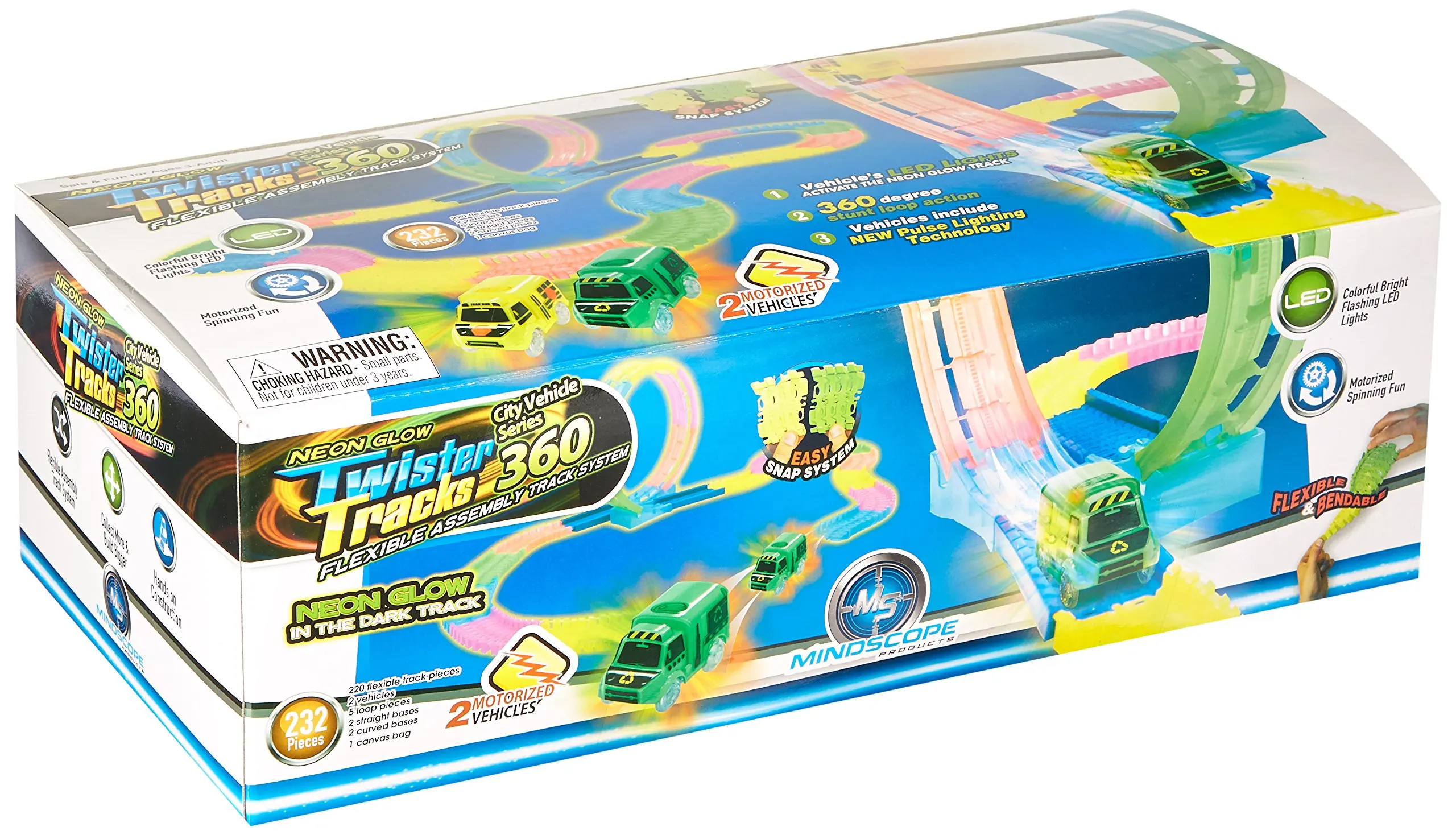 neon glow twister tracks 360