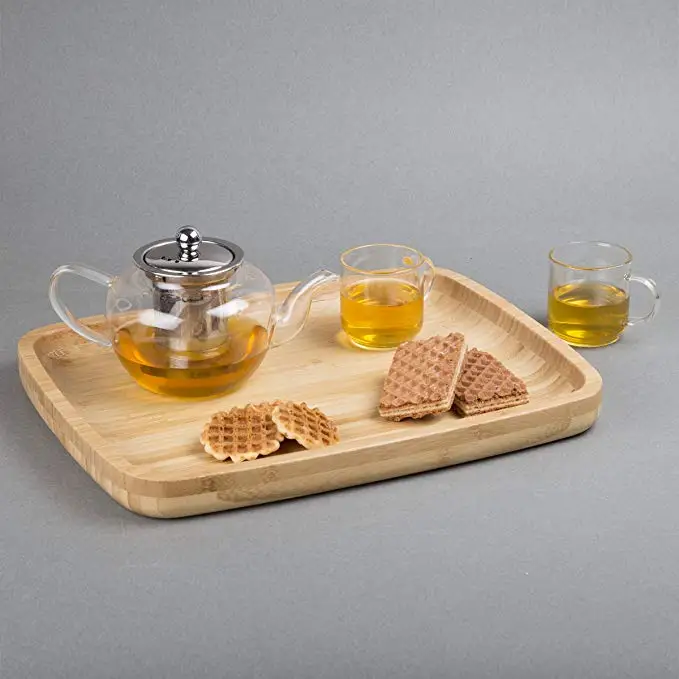 Retail Cheap Food Wooden Bamboo Serving Tray - Buy Bamboo Serving Tray
