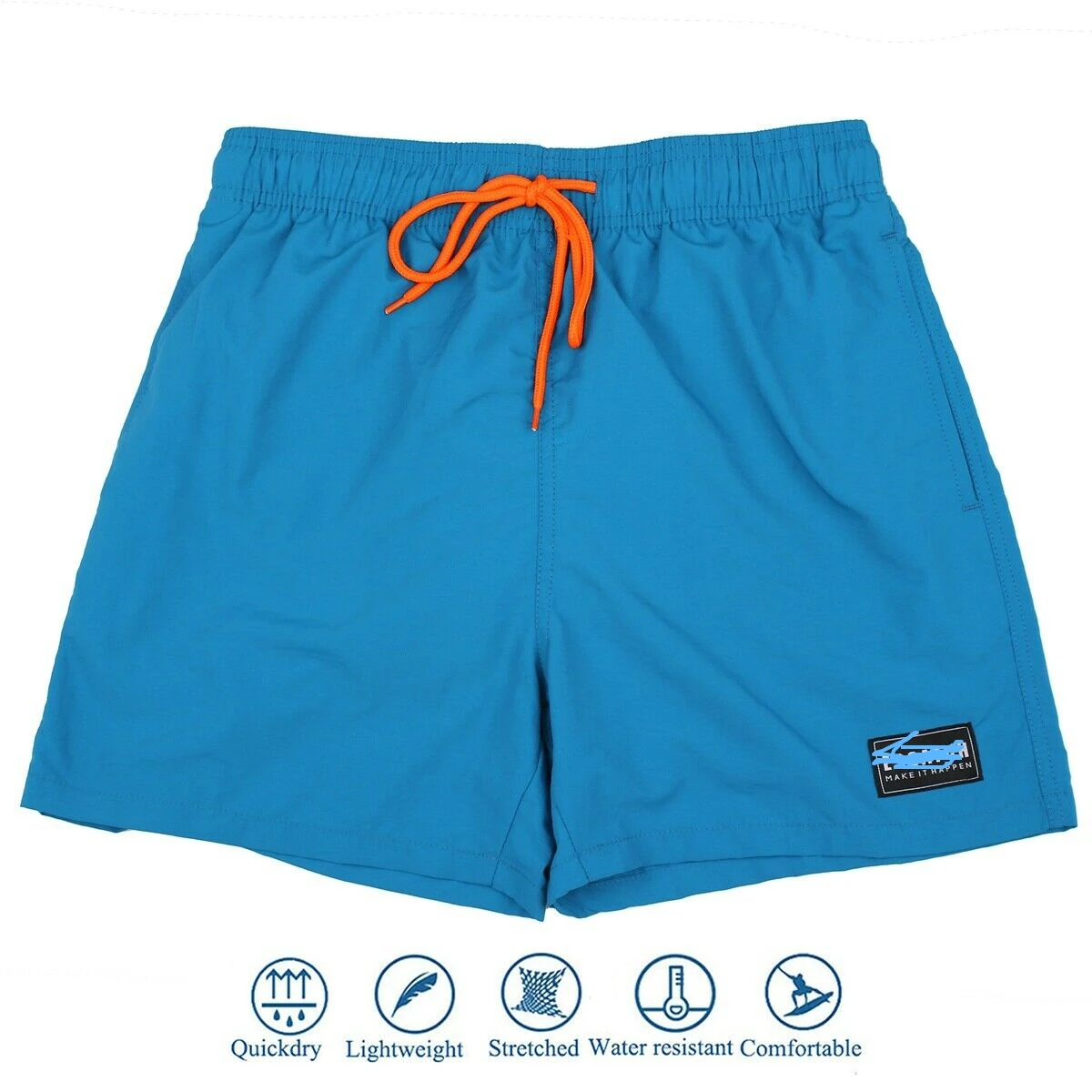 Mens Swimming Shorts Nylon Quick Dry Swimwear Men Short Surf Swim