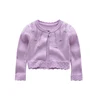 Custom Baby Girl Knitted Cardigan Wholesale with Embroidery