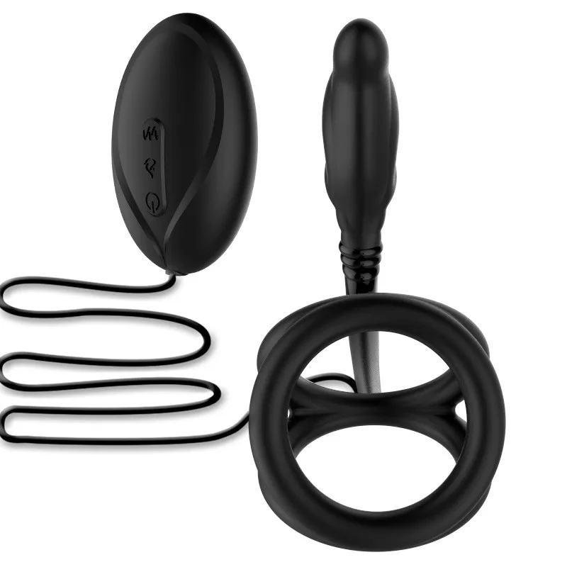 Vibrador Anal Para La Eyaculaci N Con Lapso De Tiempo Juguetes Con Tap N Anal Velocidades