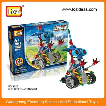 Loz Motor Building Blocks Jungle Robotic Warrior 120 Pcs loz motor building blocks jungle robotic warrior 120 pcs